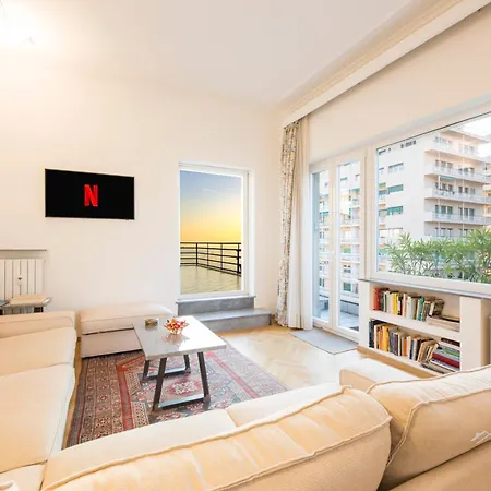 Beach, Luxury Terrace, 3br, Ac, Wifi By Tilo Lejlighed *