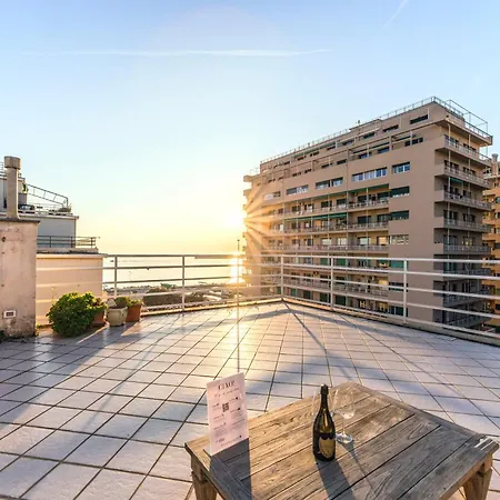 Beach, Luxury Terrace, 3br, Ac, Wifi By Tilo Apartment Genoa